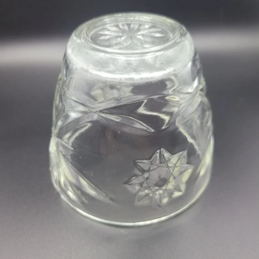 Anchor Hocking‎ Sugar Bowl Star 3 Inch Tall Handle Vintage Replacement